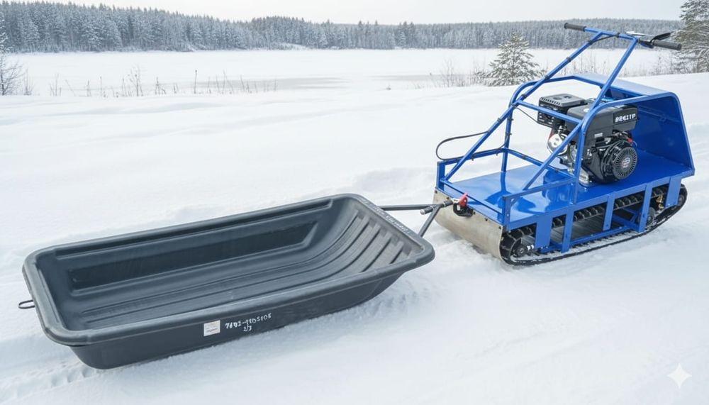 Продам мотобуксировщик Корсак