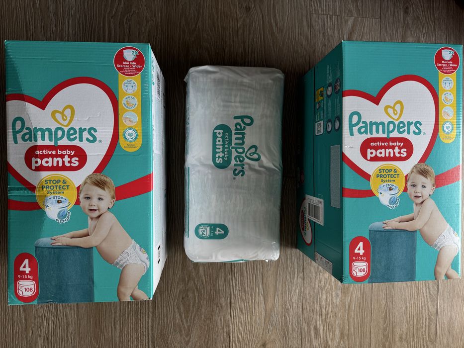 Scutece Pampers Pants set 108 buc,( 4) 9-15 kg