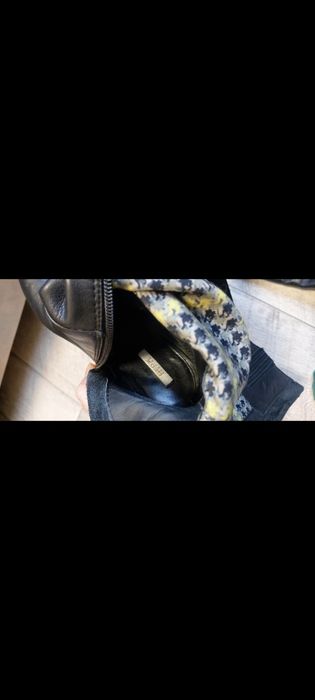 Коженные сапоги Geox 37