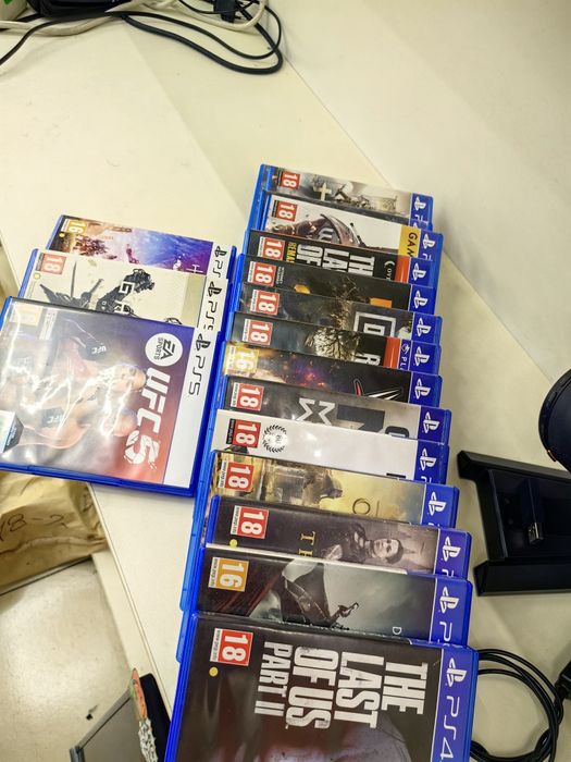 Хб! Конзола  Playstation 5 Slim 18 игри 2 контролера