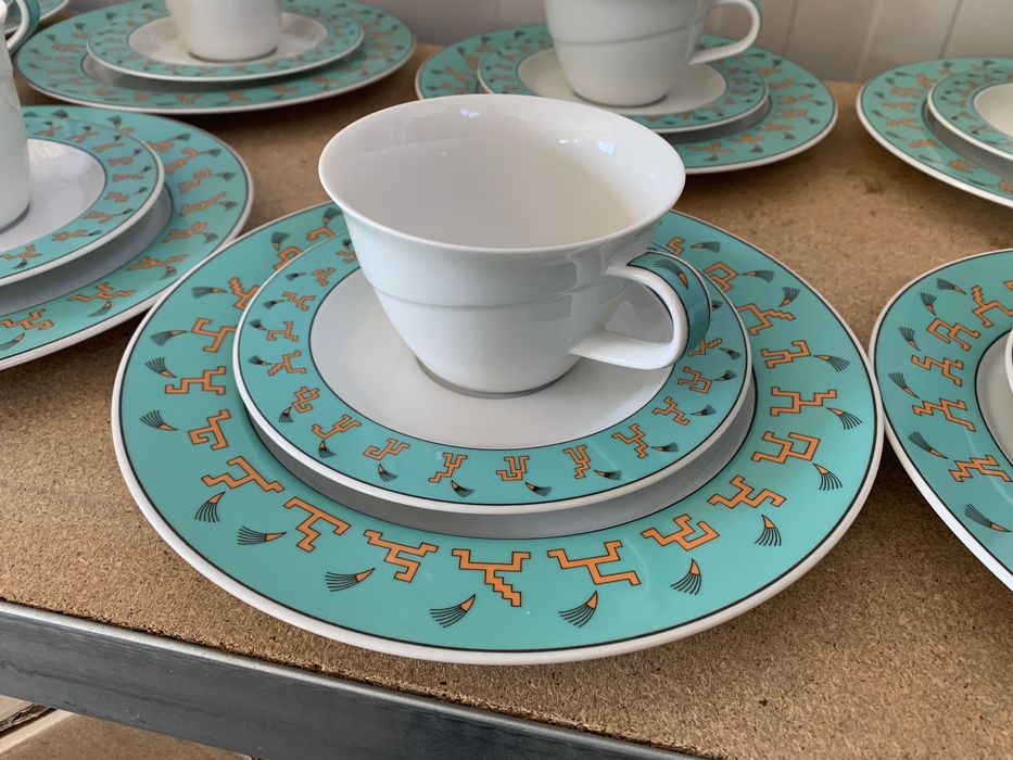 Rosenthal Дизайнерски порцеланов сервиз за кафе/чай