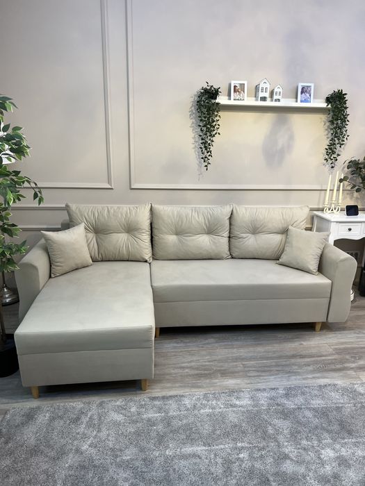 Canapea noua extensibila crem/bej