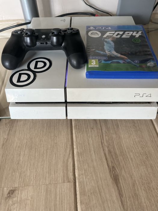 Ps4 slim с 1 контролер+игра