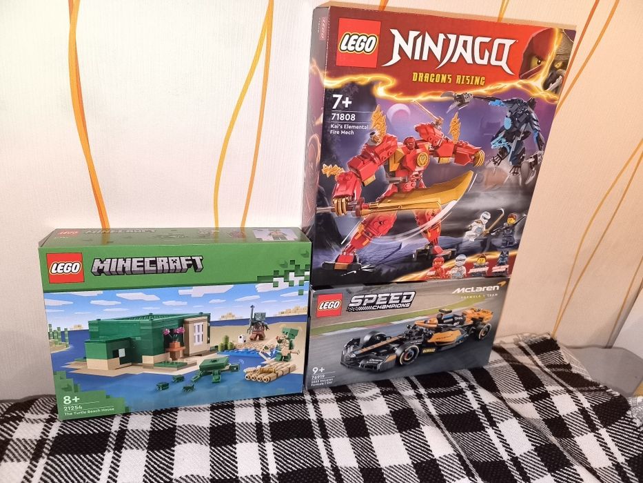 Лего Minecraft, Ninjago, McLaren f1