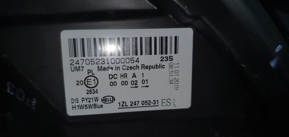 Far stânga Skoda Octavia II - 06.13