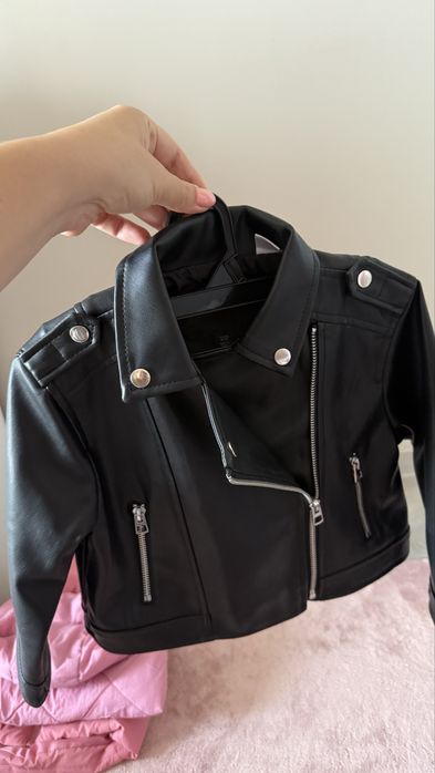 Детско кожено яке Zara