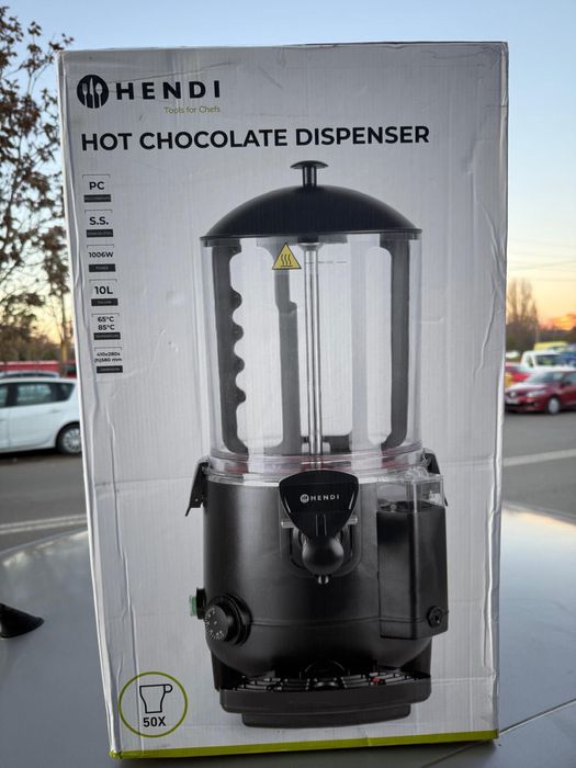 Dispenser profesional pentru ciocolata fierbinte, Hendi,Sigilat
