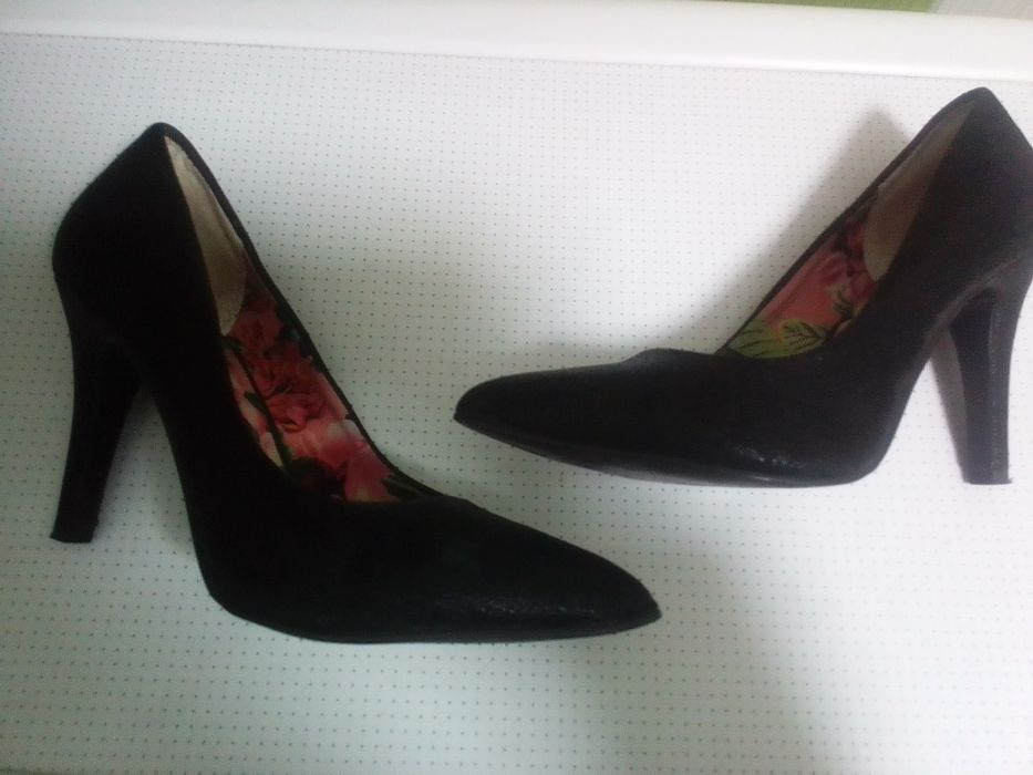 Pantofi Stiletto Negri