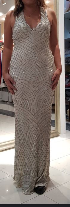 Платье вечернее с открытой спиной