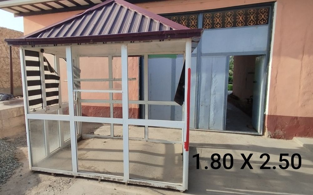 Акфадан ясалган будка