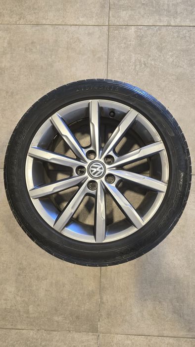 Set jante/roti originale Volkswagen Polo 215/45/R16 vara