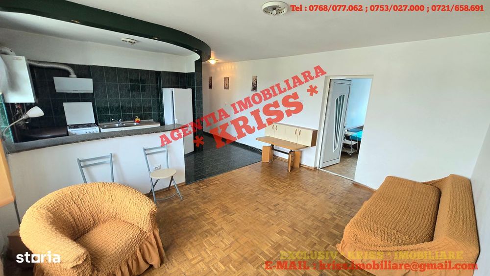 Ofer Spre Închiriere APARTAMENT 3 Camere ULTRACENTRAL Mobilat Utilat