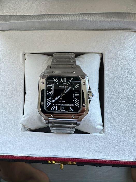 Ceas automatic Cartier Santos full box