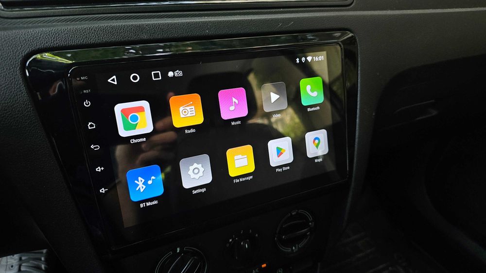 9" Мултимедия Android 12 за Шкода Рапид/Толедо, безжичен Adnroid Auto