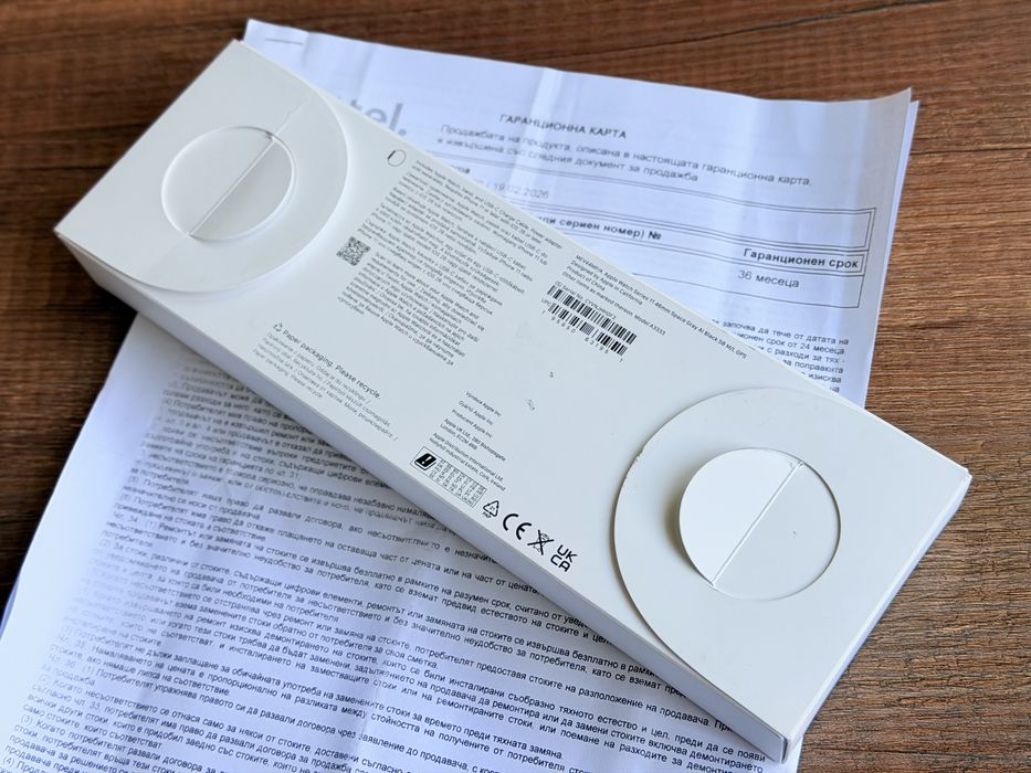 Apple Watch Series 11 46mm 3 години гаранция чисто нов!!!