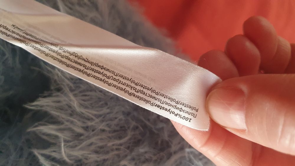 Pulover pufos fete bleu XS/S Terranova