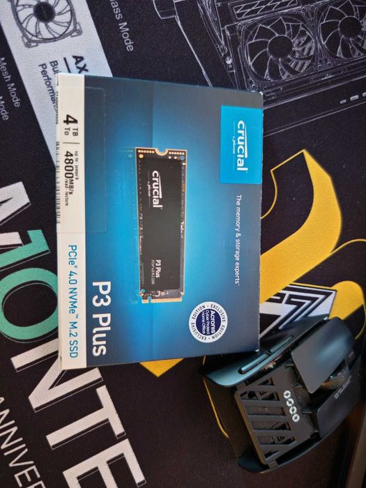 Crucial P3 Plus 4TB SSD диск PCIe 4.0 x4, NVMe, M.2 2280