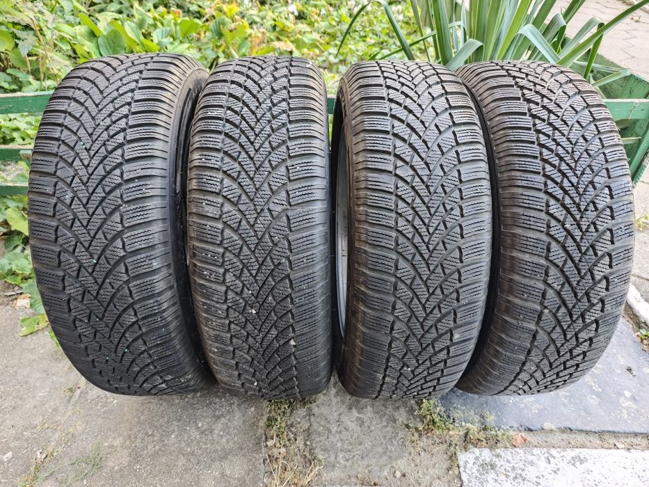 Джанти 16ки 5х100 със зимни гуми Bridgestone 205/60/16