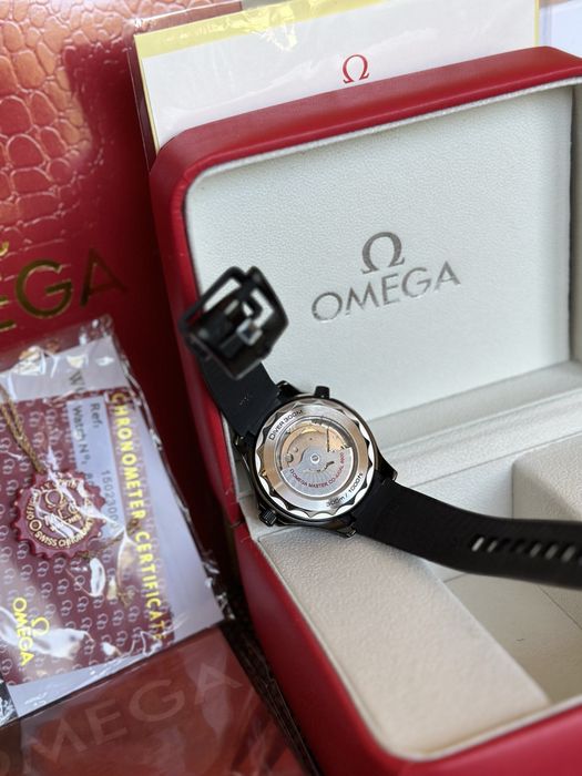 Omega Seamaster Diver 300M Black Rubber Strap 42 mm