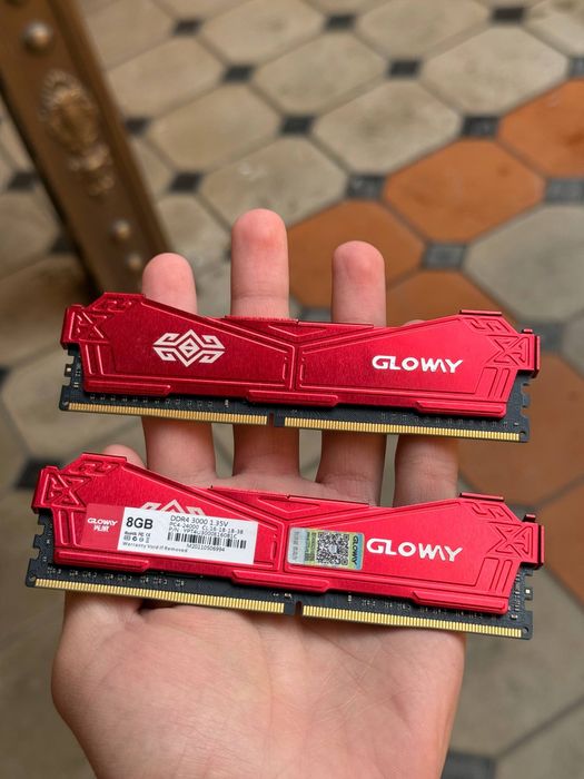 ddr4 ozu ram Corsair Vengeance RGB 8Gbx2 16Gb 3000Mhz Cl16 Radiator