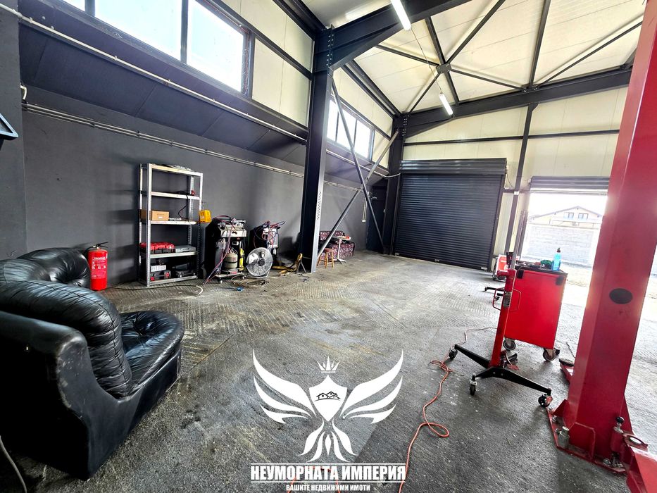 Дава се под наем Промишлена сграда в с. Скутаре, Област Пловдив - 90 кв.м за 418.71 € - Снимка #7