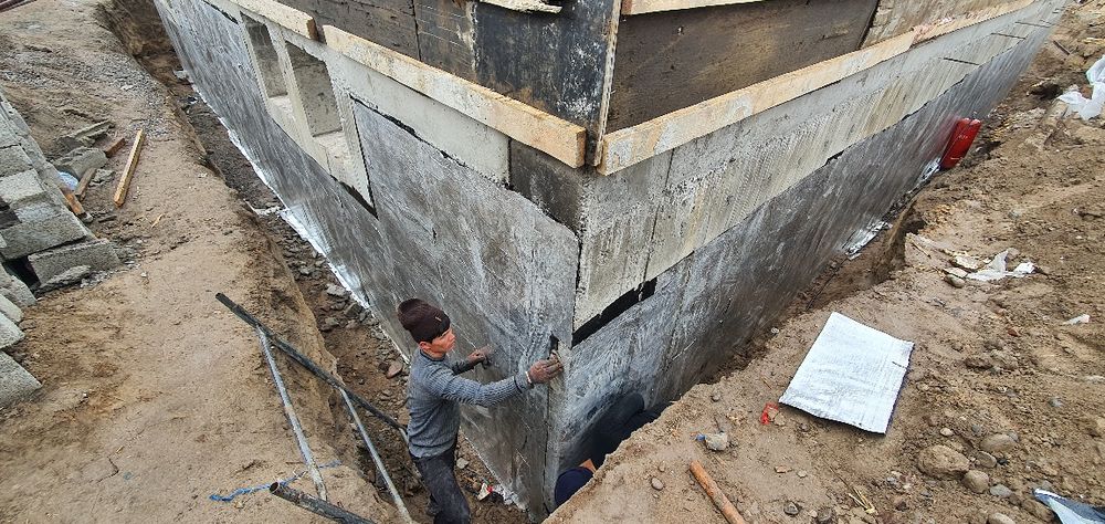 Кровля том ёпамиз фундамент изоляция ишларини бажарамиз