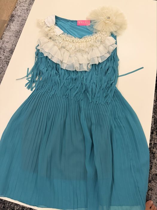 Rochie Loulou the brand albastru turcoaz