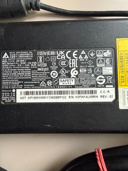 Incarcator Laptop Asus ADP-180TB 9.23A 180W Acer
