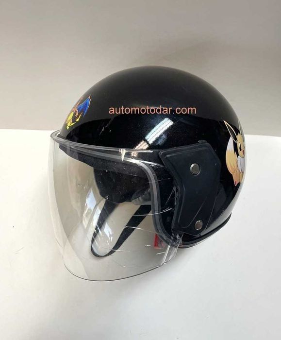 Детска отворена каска мотор скутер мотопед