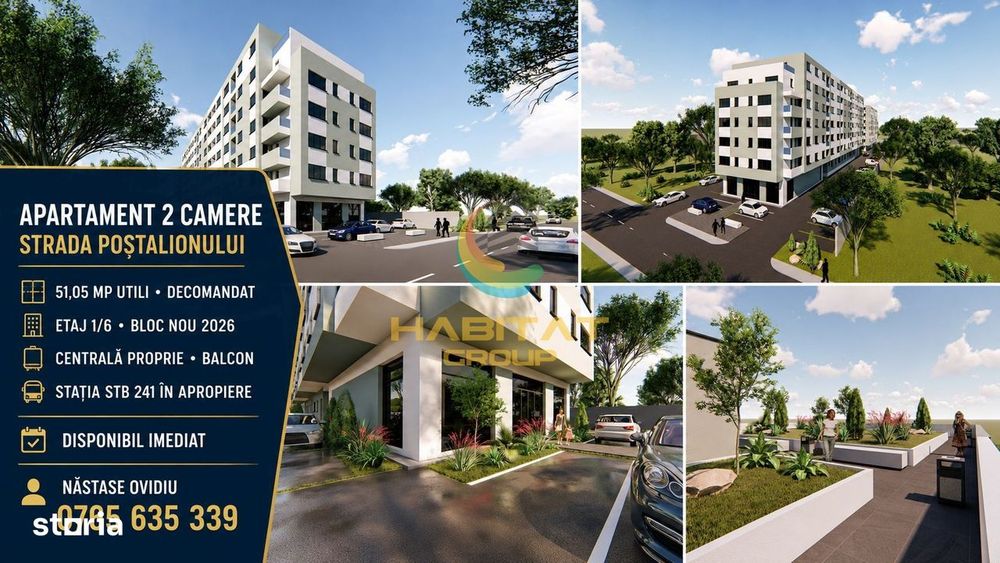 Apartament 2 Camere Bloc nou 2026 | Strada Poștalionului! — fotografia 1