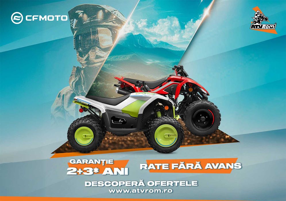 ATV de copii (CFMOTO,Polaris,Can-am,Kawasaki)