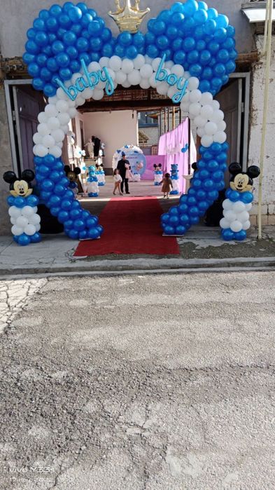 Оформление шарами Воздушные шар