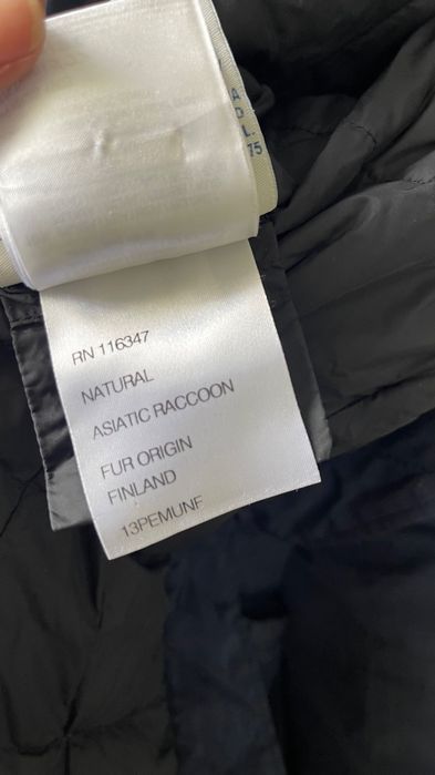 Moncler Arrious Giubbotto,  мех енота
