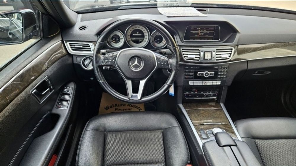 Mercedes E200 184 cp Benzina 2013.06 Euro 6 Xenon+Led-Piele+Textil-Clima-Navi-Jante R17