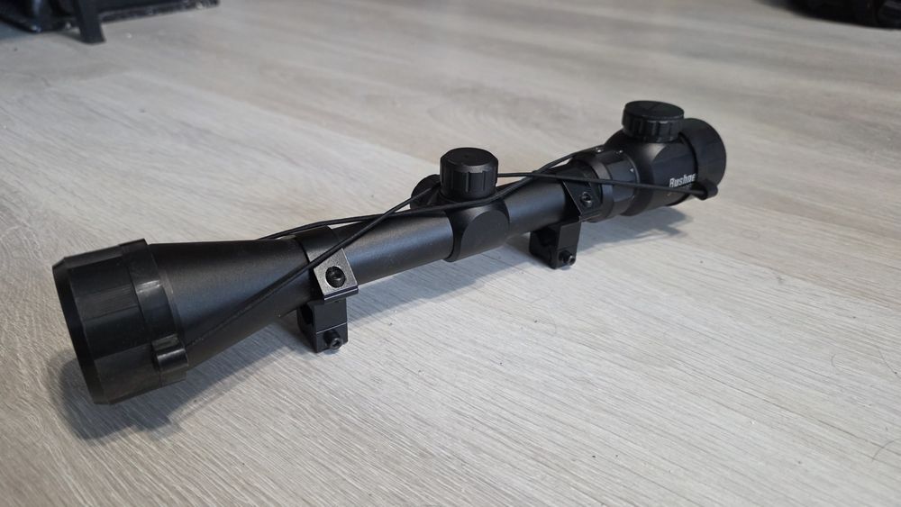 Оптичен светещ мерник Bushnell 3-9x40 / оптика
