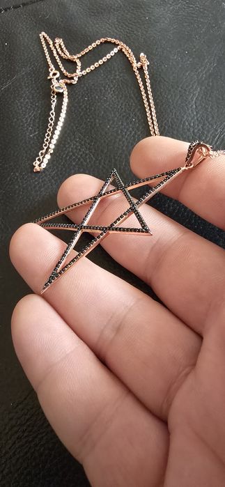 Lant argint aurit 62 cm