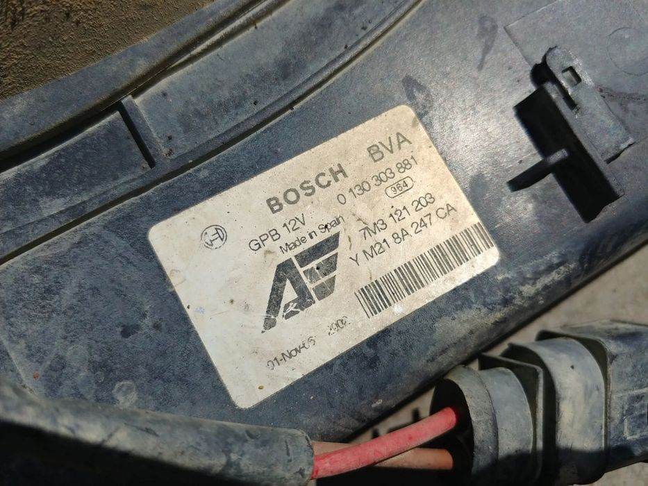 electroventolator  1.9 tdi auy vw sharan 7m  7m3121203   0130303881