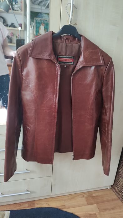 geacă piele, jachetă piele, mas. S