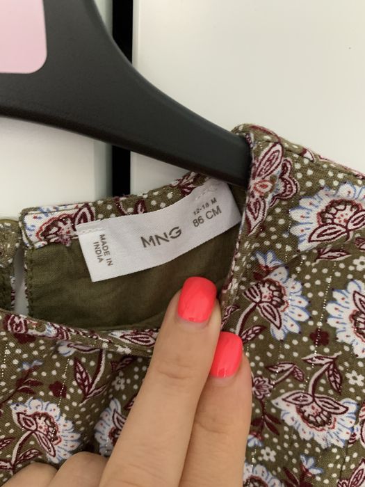 Lot 2 rochii vascoza Mango si H&M 86 cm + 2 dresuri H&M 86/92 cm