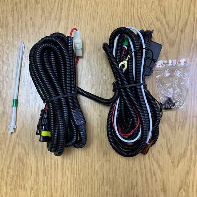 Проводка на противотуманные фары