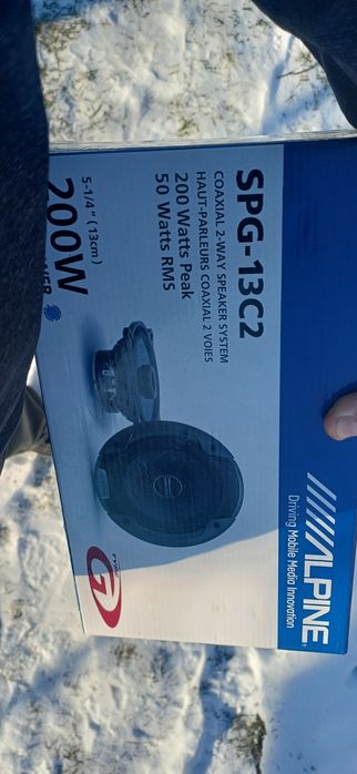 Boxe alpine auto 50w