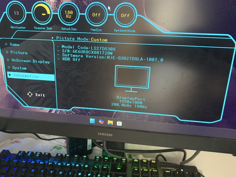Vand/Schimb Setup Gaming Complet 180Hz: PC i5 + RTX 3050 + Monitor Samsung 27" + Periferice Pro