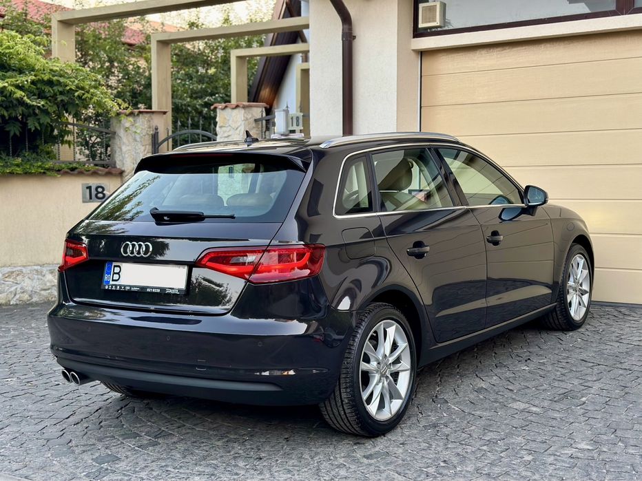 Audi A3 1.4 TFSI 122CP Cutie Automata S Tronic Piele Xenon Navi Sportback Accept Variante Auto