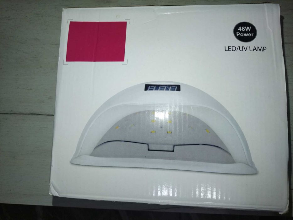 Сензорна LED/UV лампа Sun с LCD  дисплей