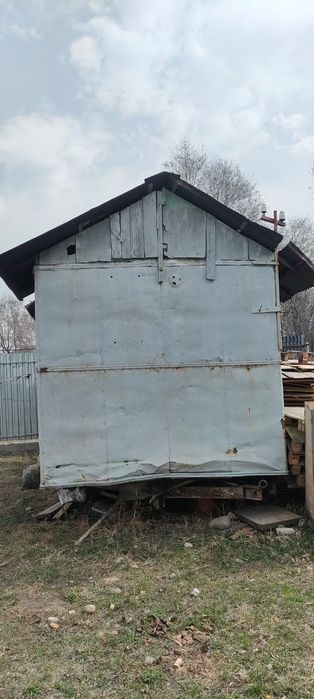 Будка жилая на раме