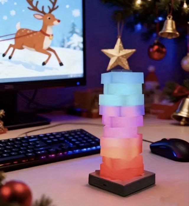 Lampă RGB cu 7 culori – lampă de ambient modernă