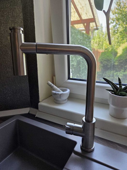 Baterie inox satinat, produs NOU