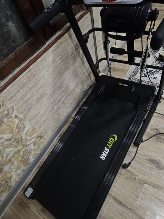 Беговая дорожка с массажором