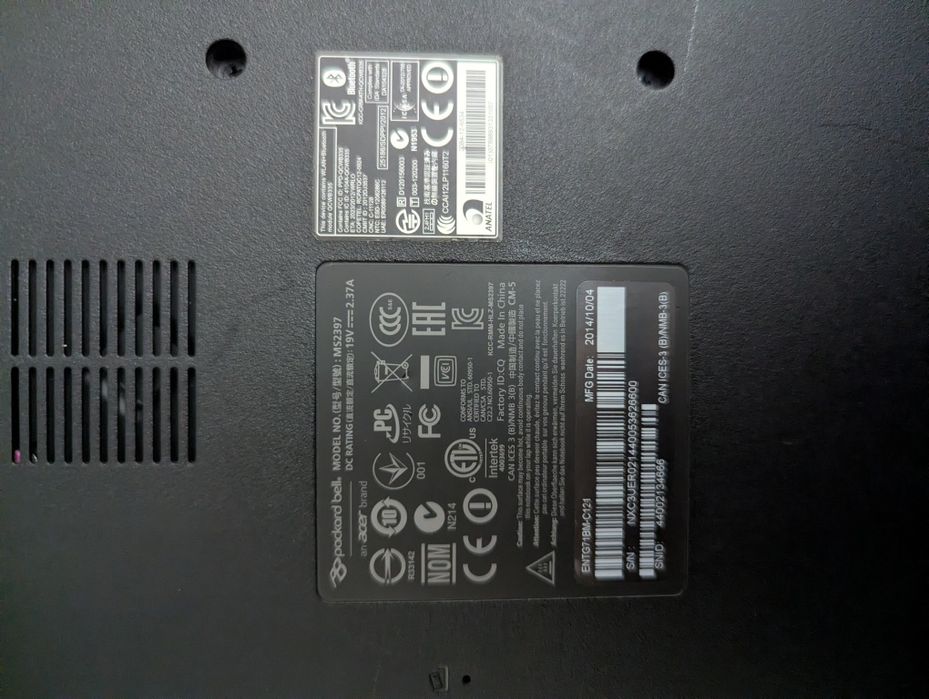Packard bell ms2397