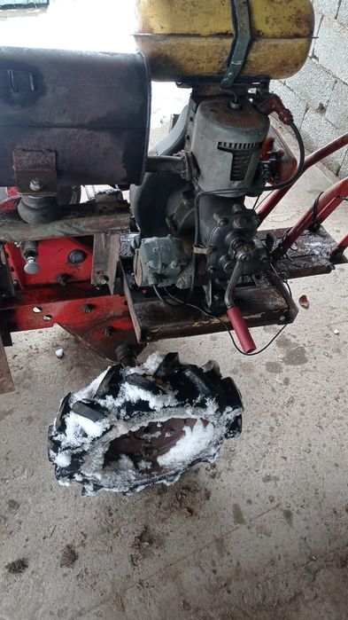 Мотоблок НЕВА Снегоуборщик